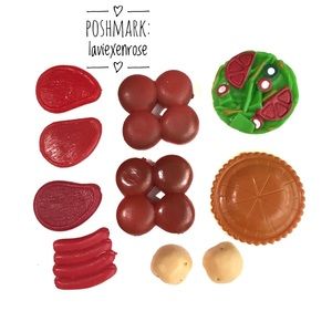 Vintage Barbie Kitchen Miniature Foods